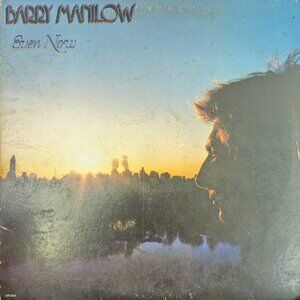 Barry Manilow Even Now VTG Vintage record album 1978 LP Arista AB 4164